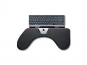Ergonomisk rollermus röd max inkl. Armstöd och tangentbord